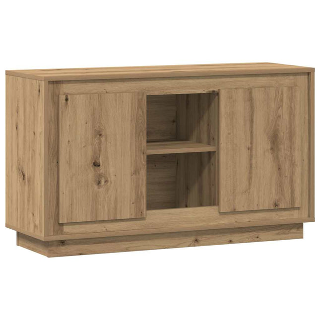 skænk 102x35x60 cm konstrueret træ kunsteg