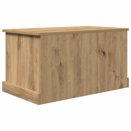 opbevaringskasse 70x40x38 cm konstrueret træ kunsteg