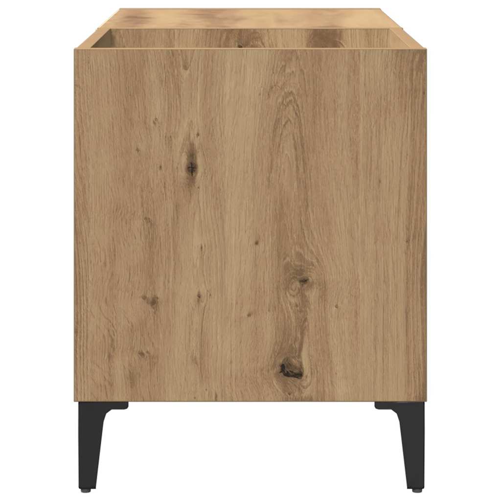 vinylskab 84,5x38x48 cm konstrueret træ kunsteg