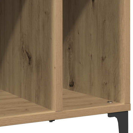 vinylskab 100x38x48 cm konstrueret træ kunsteg