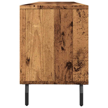 tv-bord 150x30x44,5 cm konstrueret træ antikt trælook