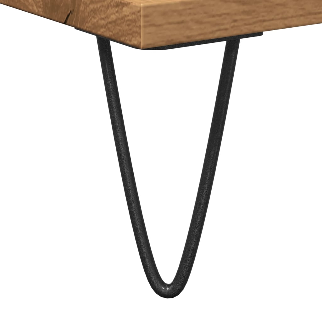 badeværelsesskab 30x30x190 cm konstrueret træ kunsteg