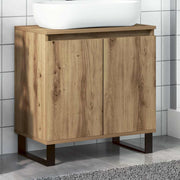 badeværelsesskab 58x33x60 cm konstrueret træ kunsteg