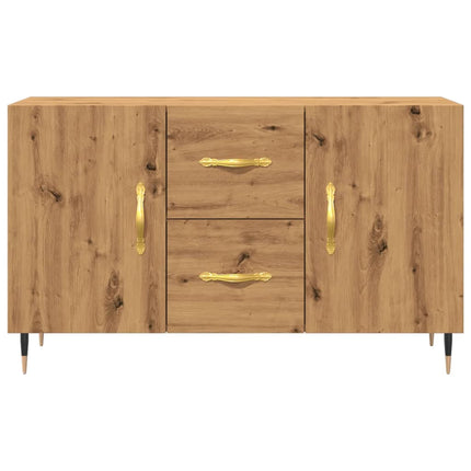 skænk 100x36x60 cm konstrueret træ kunsteg