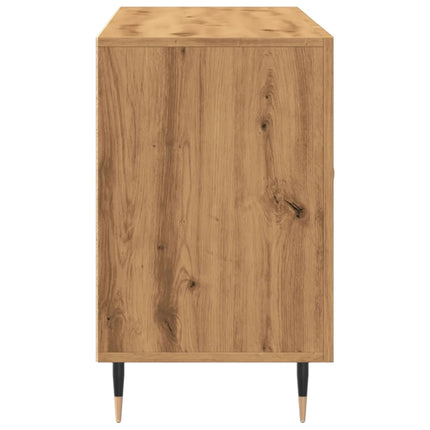 skænk 100x36x60 cm konstrueret træ kunsteg