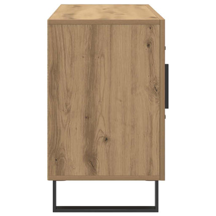 skænk 100x36x60 cm konstrueret træ kunsteg