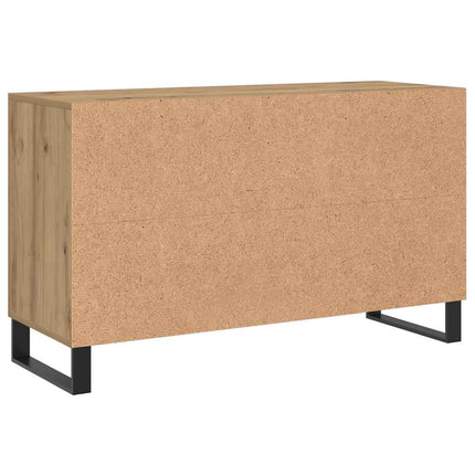 skænk 100x36x60 cm konstrueret træ kunsteg
