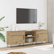 tv-bord 150x30x50 cm konstrueret træ kunsteg