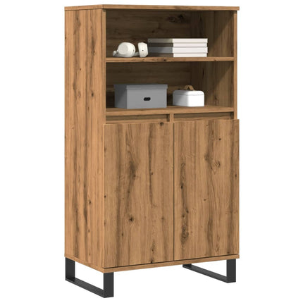 skab 60x36x110 cm konstrueret træ kunsteg