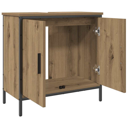 vaskeskab 60x30x60 cm konstrueret træ kunsteg
