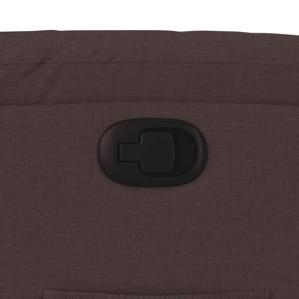 lænestol stof mørkebrun