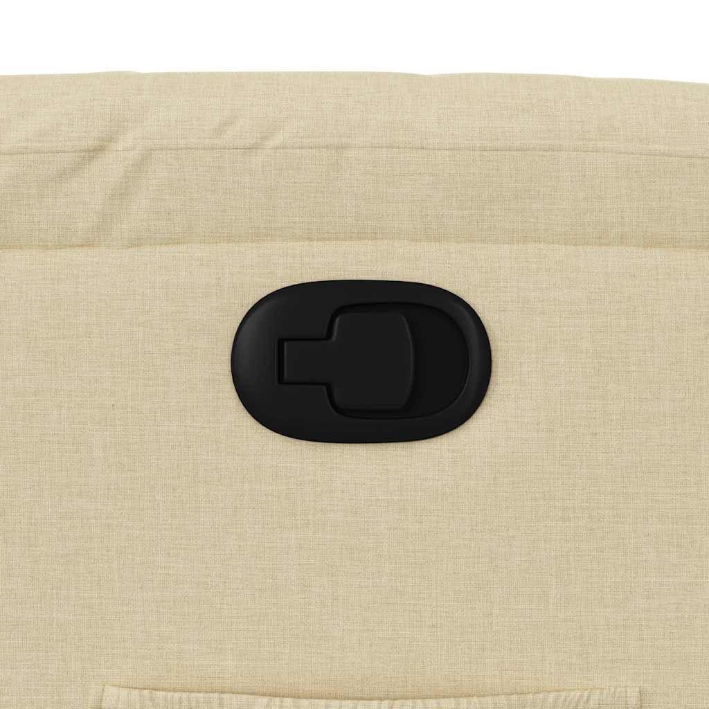 lænestol stof cremefarvet