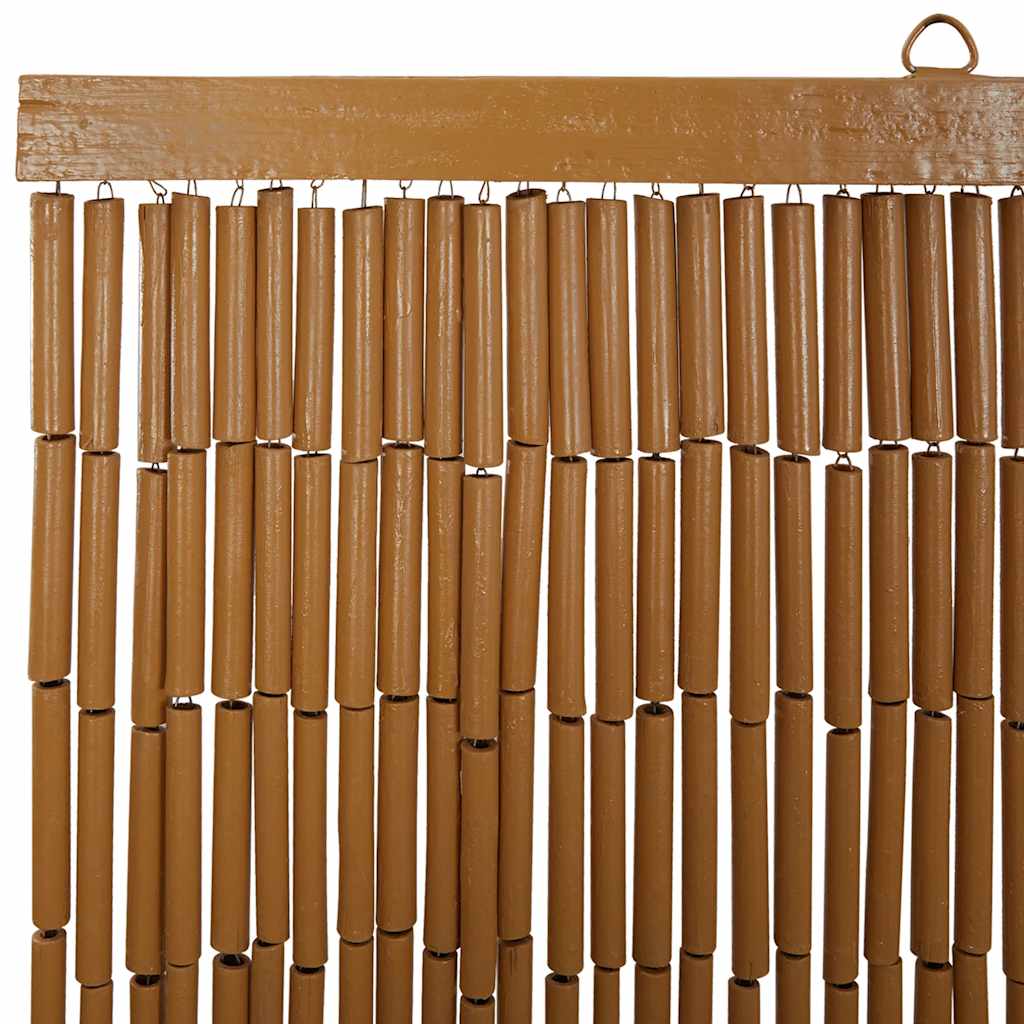 insektgardin til døren palmetræ print 90x220 cm bambus