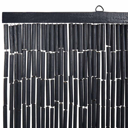 insektgardin til døren 90x220 cm bambus mørkegrå