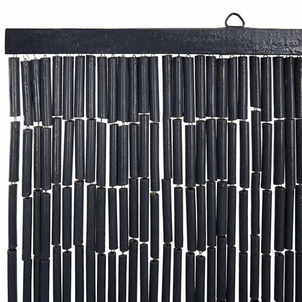 insektgardin til døren 100x220 cm bambus mørkegrå