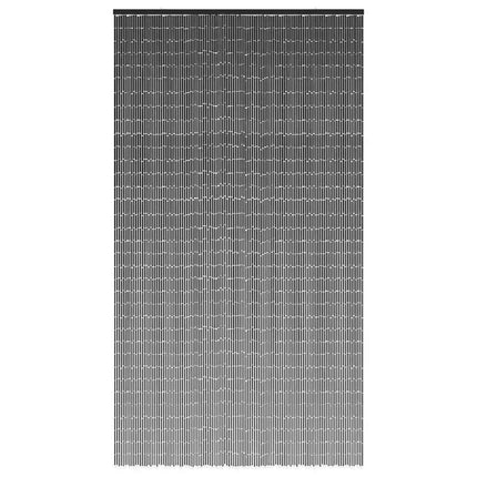 insektgardin til døren 120x220 cm bambus mørkegrå