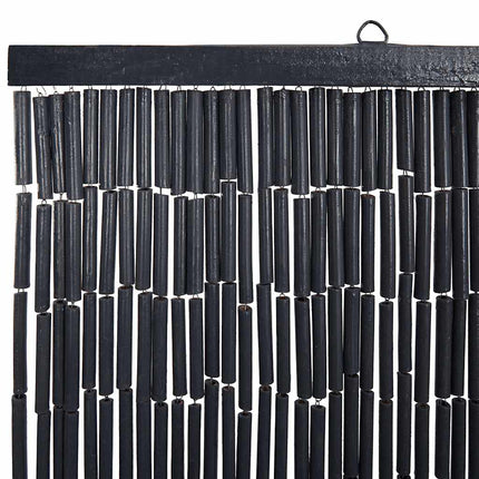 insektgardin til døren 120x220 cm bambus mørkegrå