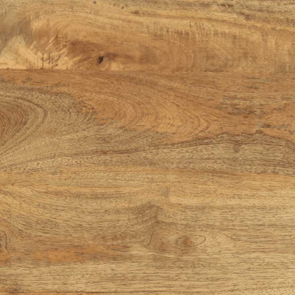 sofabord 80x54x40 cm massivt mangotræ brun