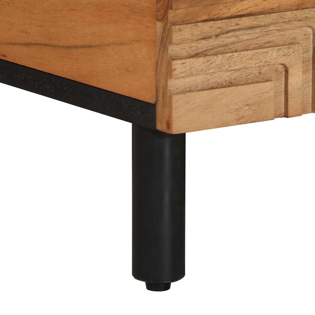 sofabord 80x50x40 cm massivt akacietræ