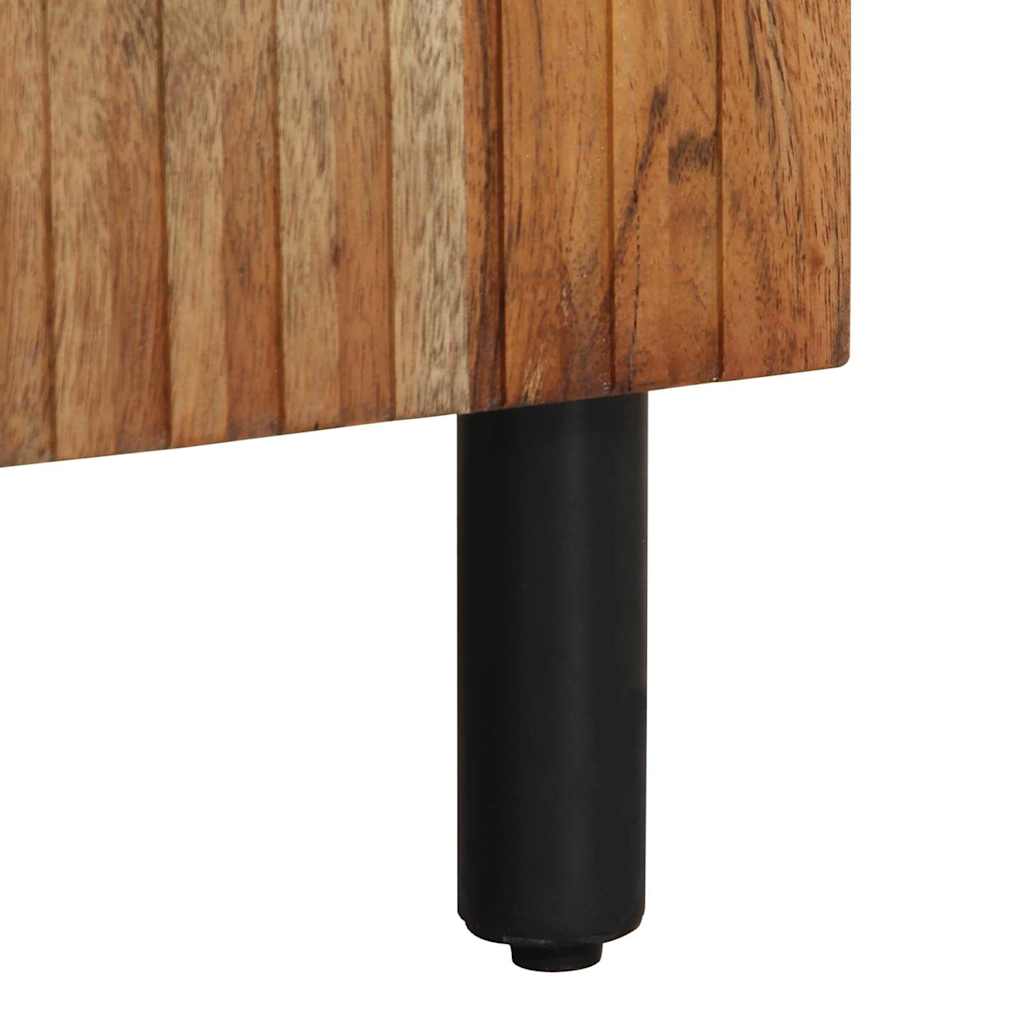 Badeværelsesskabsunder Massivt Akacietræ 38 x 33 x 160 cm