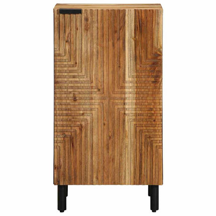 Sideboard med hylde Brun 40 x 33,5 x 75 cm Massivt mangotræ