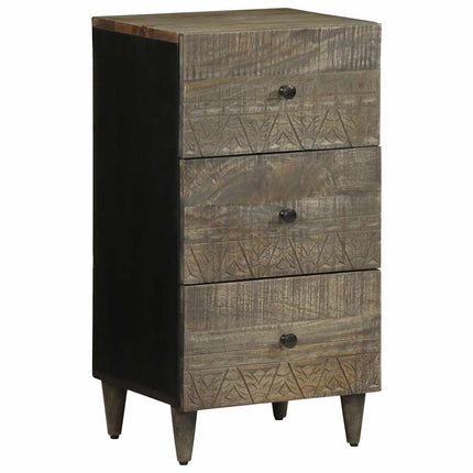 skænk 40x33x75 cm massivt mangotræ