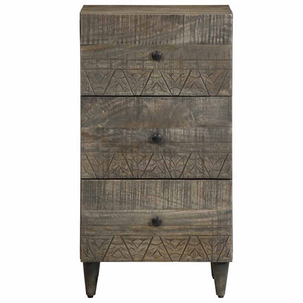 skænk 40x33x75 cm massivt mangotræ