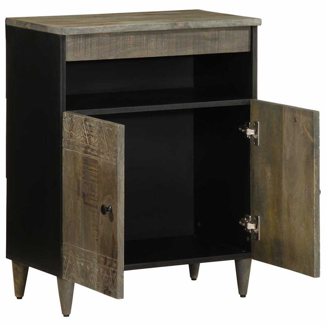 skænk 60x33x75 cm massivt mangotræ