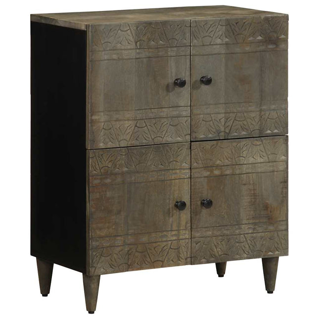 skænk 60x33x75 cm massivt mangotræ