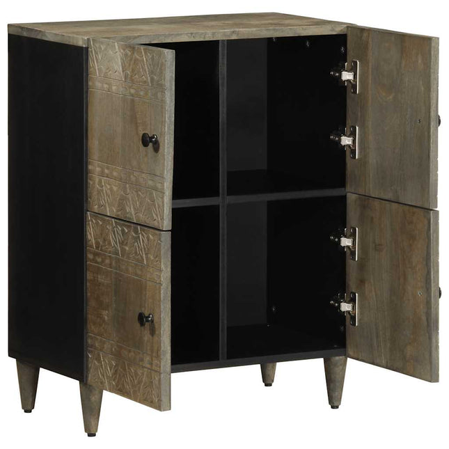 skænk 60x33x75 cm massivt mangotræ