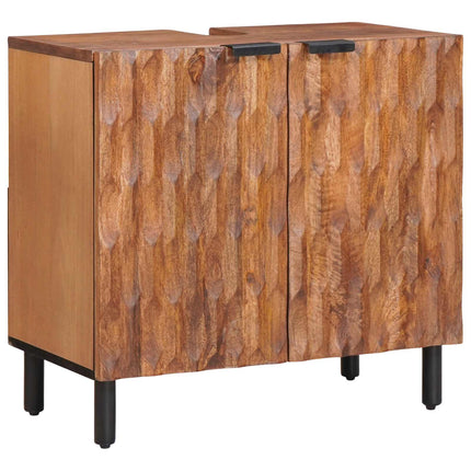 Badeværelsesskabsunder Brun 62 x 33 x 58 cm Massivt mangotræ