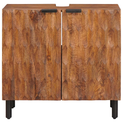 Badeværelsesskabsunder Brun 62 x 33 x 58 cm Massivt mangotræ