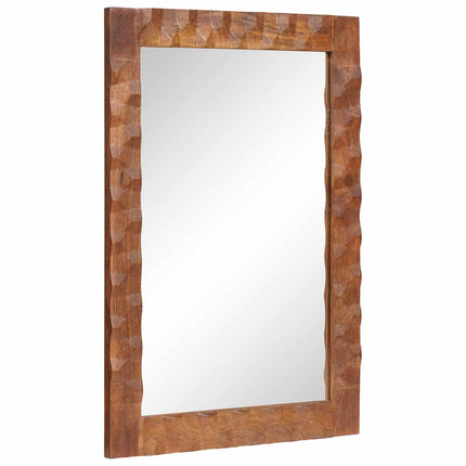Badeværelsesspejl Acacia Brun Finish 50 x 70 x 2,5 cm