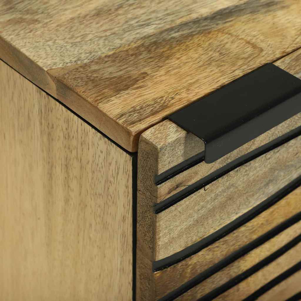 Sengeborde Brun og sort 40 x 33 x 46 cm