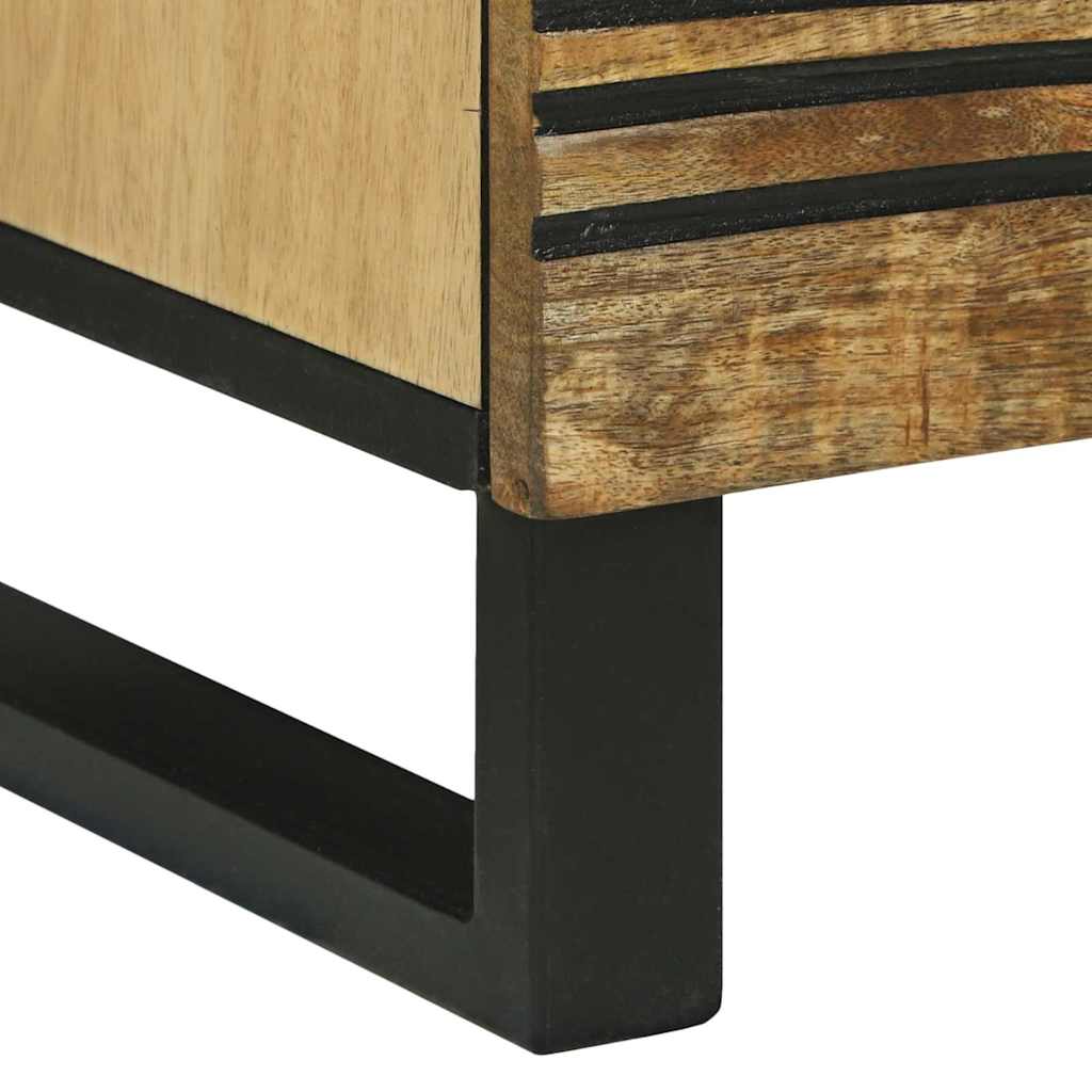 Sengeborde Brun og sort 40 x 33 x 46 cm