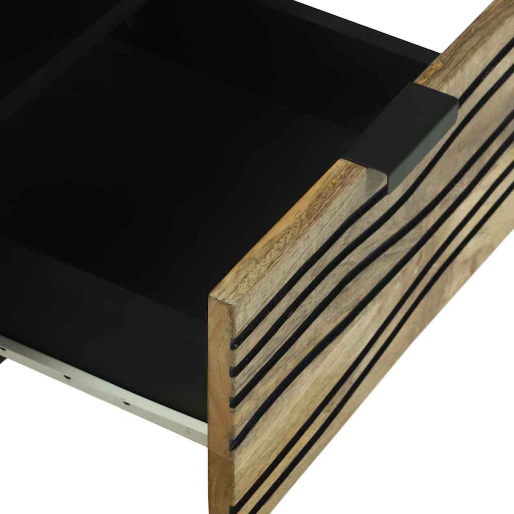 TV Enheder med skuffe Brun 70 x 33 x 46 cm Konstrueret træ