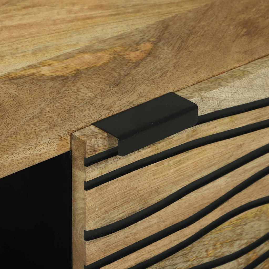 Sofabord Brun og sort 100 x 54 x 40 cm