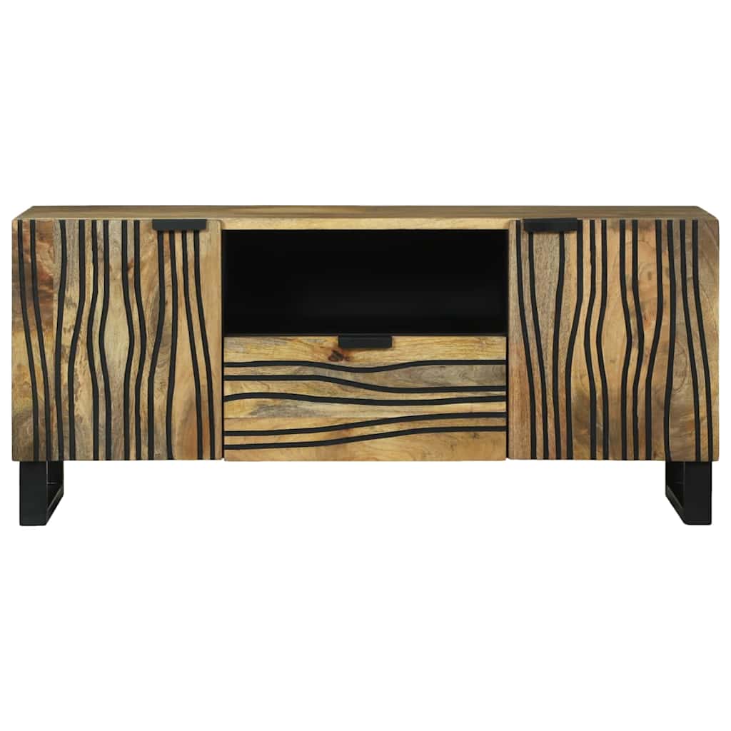 TV Enheder med skuffe Brun 105 x 33 x 46 cm Konstrueret træ
