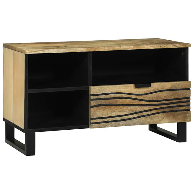 TV Enheder med skuffe Brun 80 x 33 x 46 cm Konstrueret træ