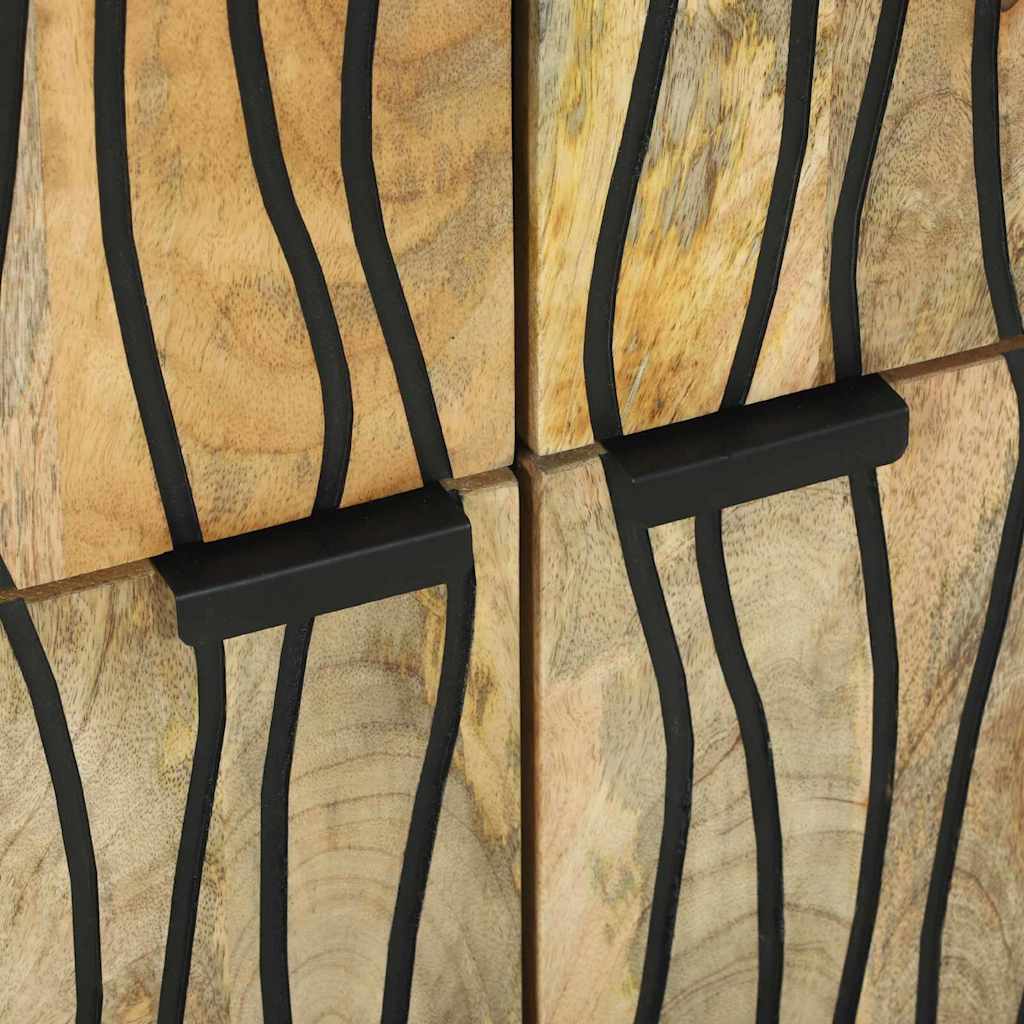 Skænk Brun 60 x 33 x 75 cm Massivt mangotræ