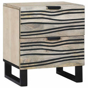 Natskab Hvid 40 x 33 x 46 cm Konstrueret træ