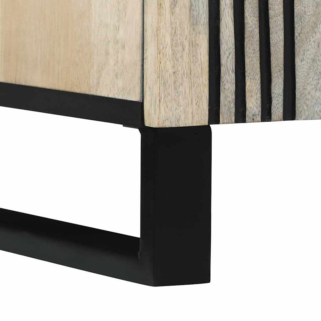 TV Enheder Hvid 105 x 33 x 46 cm Konstrueret træ