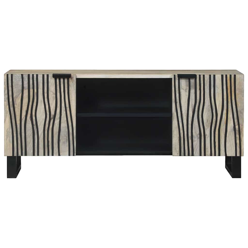 TV Enheder Hvid 105 x 33 x 46 cm Konstrueret træ