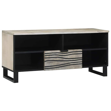 TV Enheder 105 x 33 x 46 cm Hvid Konstrueret træ