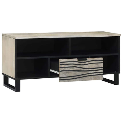 TV Enheder 105 x 33 x 46 cm Hvid Konstrueret træ