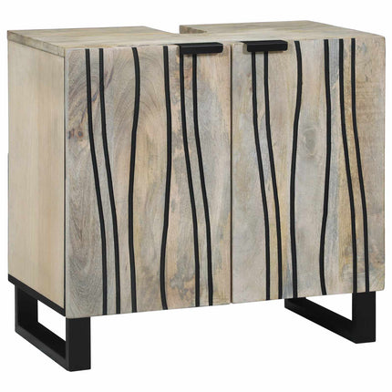 Badeværelsesskabsunder Hvid 62 x 33 x 58 cm Konstrueret træ