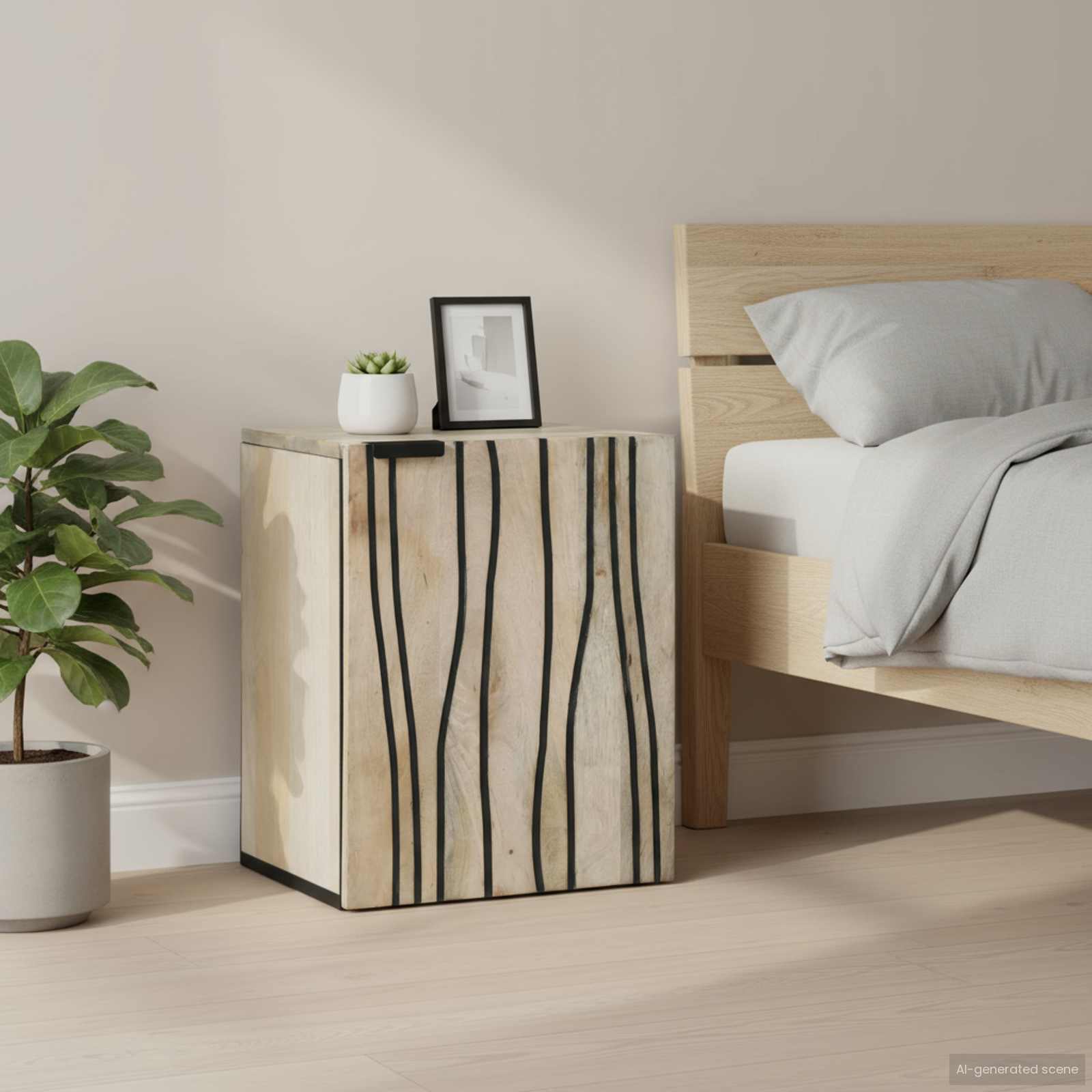 Badeværelsesskabsunder Hvid 38 x 33,5 x 48 cm Konstrueret træ