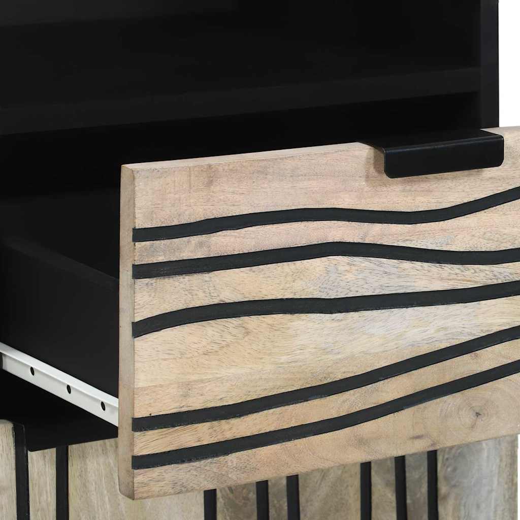 Badeværelsesskabsunder Hvid 38 x 33 x 160 cm Konstrueret træ