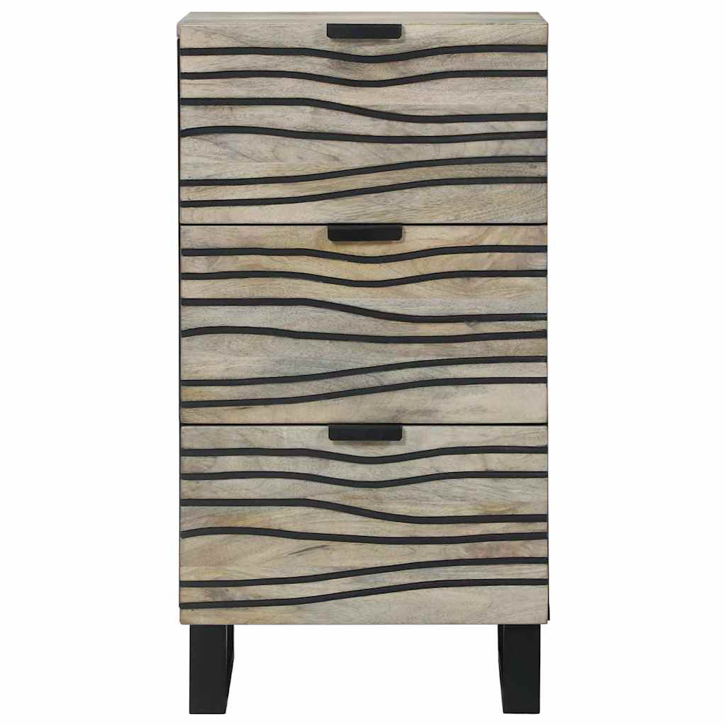 Medieopbevaringsskabe & -reoler Hvid og sort 40 x 33 x 75 cm