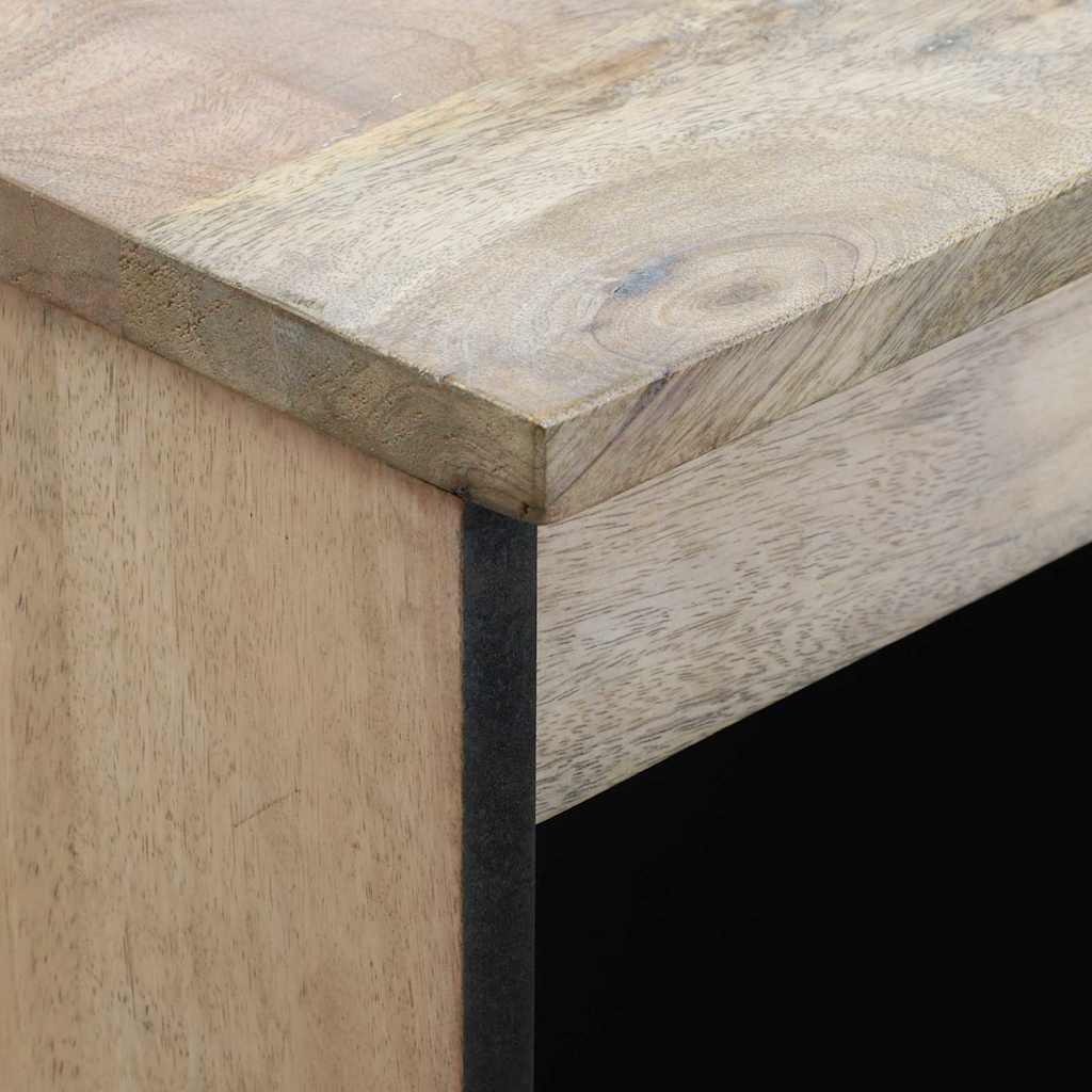 Medieopbevaringsskabe & -reoler Hvid og sort 60 x 33 x 75 cm